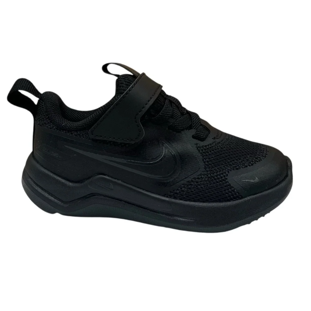 Nike Cosmic Runner Toddler Boys Athletic Slip-on Shoes Size 6 Black Sneakers